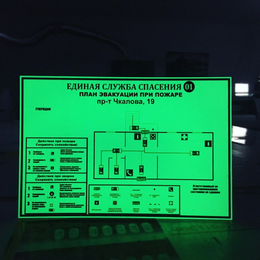 Изготовление и поставка планов эвакуации окпд 2